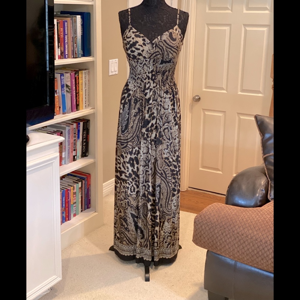 Emma & Michele Animal Print Dress Size M